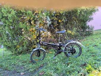 Praktický skladací elektrobicykel SPIRIT – český výrobca