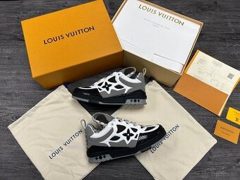Louis Vuitton tenisky black/white komplet balenie.