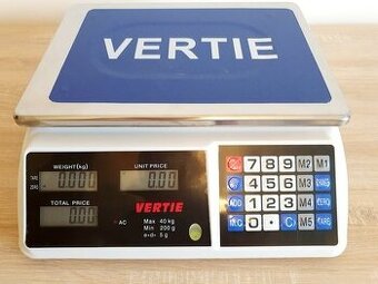 Digitálna váha do 40 kg,s výpočtom ceny