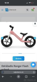 Predám odrážalo ružové