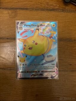 Pokémon karta-flying pikachu