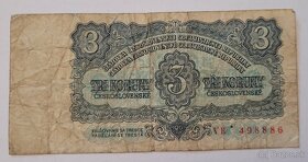 Ceskoslovenska bankovka 3 koruny
