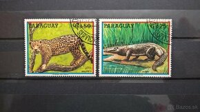 Poštové známky č.190 - Paraguaj - fauna