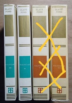 Knihy z edicie Zlaty fond Slovenskej literatury