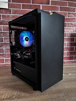 Herné PC: Ryzen 5 5600, RX 6600 XT, 16GB RAM, 1T NVMe