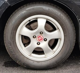 Disky 4x98, 195/65R15, 7Jx15H2, ET43, Dunlop, letné