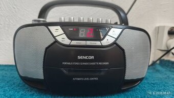 SENCOR SPT 207 rádiomagnetofón s CD