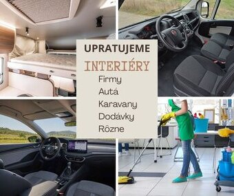 ✅ Umývanie interiéru áut, dodávok, upratovanie firiem ✅