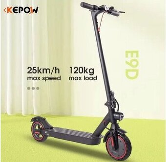 Štýlový elektrický skúter E9D 36V 10Ah Batéria 350W Motor.