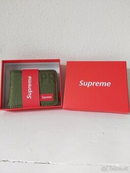 Supreme peňaženka zelená. - 1