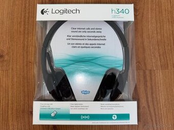 Slúchadlá s mikrofónom Logitech