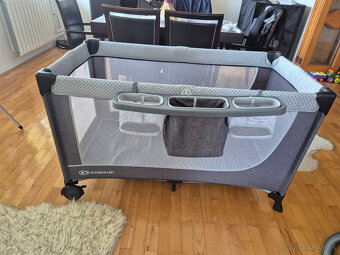 Polohovatelna cestovna postielka + prislusenstvo