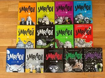 Predám knihy SMRADI (diely 1-13)