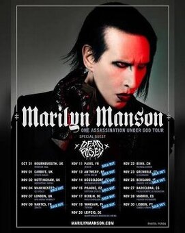 Marylin Manson - Praha 15.11. 2025