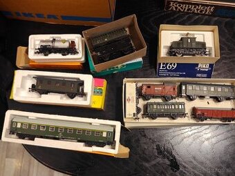 Sada vláčikov s koľajnicami a príslušenstvom