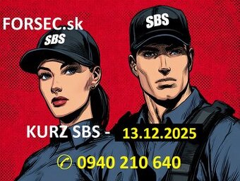 KURZ SBS typu S -13.12.2025 - Posledný v tomto roku