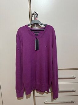 Pánsky sveter Tommy Hilfiger - fialový (M-XL)
