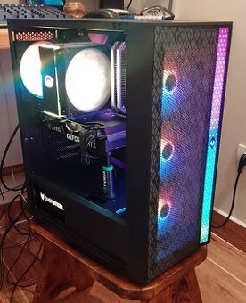 Herný PC–i5 10600K+RTX 3070 OC 8GB VENTUS+16GB+NVMe+RGB