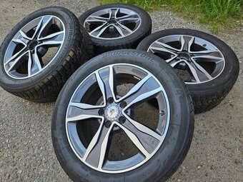 Zimní ALU kola originál Mercedes C – 5x112, 7Jx17