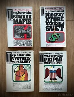 V.P.Borovička - rôzne knihy