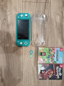 Nintendo Switch Lite Komplet + 2 hry