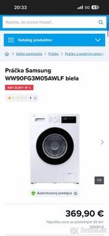 Nová práčka Samsung