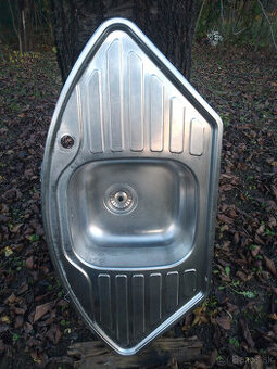 nerezove rohove umyvadlo 100cm x 48cm