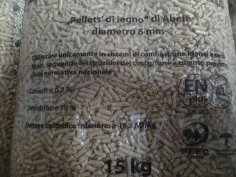 Predaj peliet a drevenych brikiet