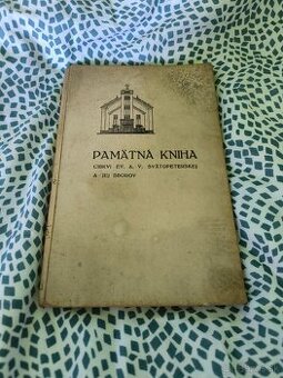 Pamätná kniha cirkvi ev. a. v. Svätopeterskej 1940