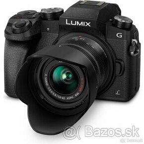 Predám Panasonic Lumix DMC-G7 vhodný na Youtube, VLOGy atd