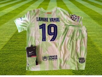 dres Lamine Yamal FC BARCELONA zelená edícia