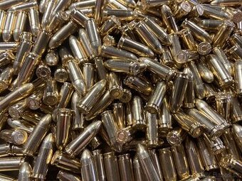 Na predaj: Prémiové prebíjané 9mm FMJ náboje (124 gr)