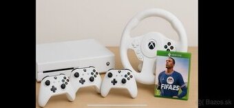 Predám Xbox One vo výbornom stave + volant + 29 hier