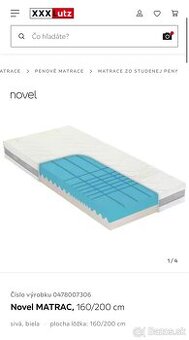 Nový kvalitný matrac Novel Bodymax 160x200 H3/H4
