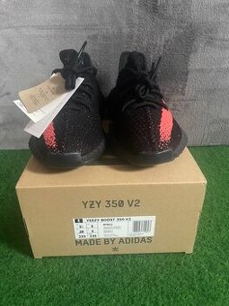 Adidas yeezy core black red 36