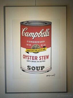 Andy Warhol "Plechovka" Limitovaná edícia_Certifikát
