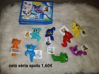 Kinder hračky a iné figúrky..