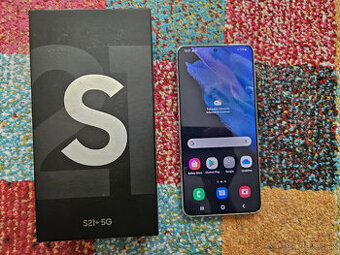 Samsung Galaxy S21+ 5G 8gb ram 256GB,strieborny v zaruke