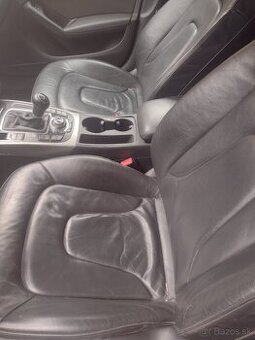 Audi A4 b8 combi černé kožené sedačky vyhřívané