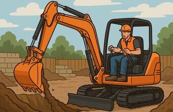 hľadáme bágristu / strojníka na zemné a výkopové práce