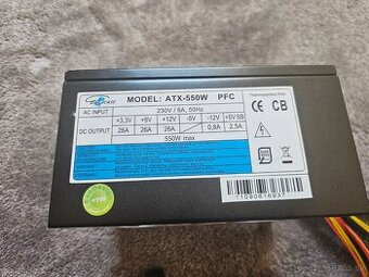 Eurocase ATX-550W - PFC - 550 W