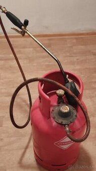 Plynová bomba, plynová flaša z horákom