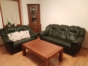 Kožená sedacia súprava