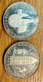 Predám 2x medaila Kremnica