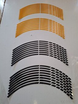 Polepy na disky kolies reflexné.