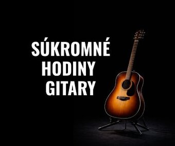 Súkromné hodiny gitary