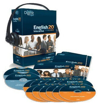 English 20 Interactive Level 1+2 komplet edícia - super stav