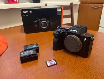 Predám Sony Alpha A7S III + 128GB V90 SD karta (odber NR a P