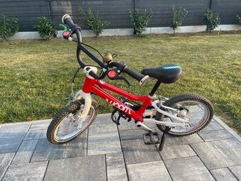 Detský bicykel Woom 2, 14” s príslušenstvom