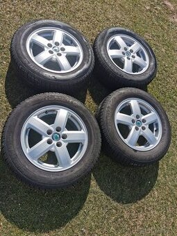 5x100 r15 elektrony skoda original s pneu letne